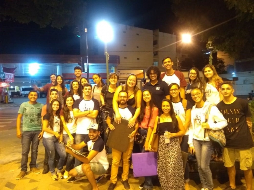 Faminas Muriaé - Alunos de Arquitetura realizam projeto em escola de Muriaé