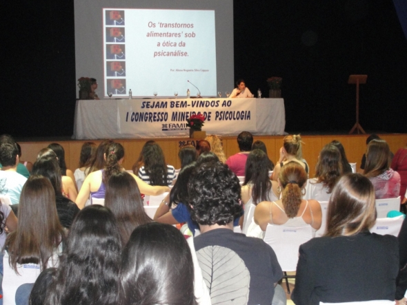 Palestra com o tema "O Psicanalista na Atualidade"