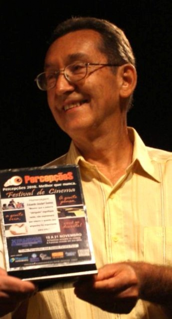 Professor Pena, o homenageado do Percepções