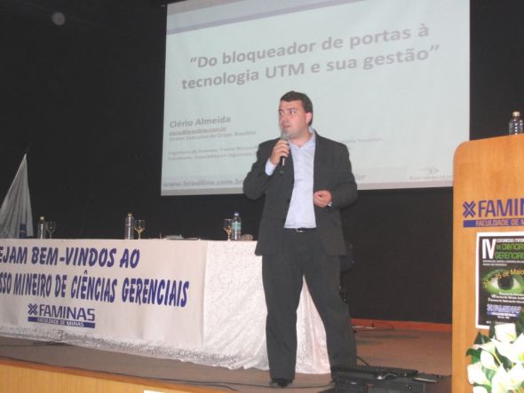 A tecnologia UTM foi o assunto discutido por Clério de Almeida