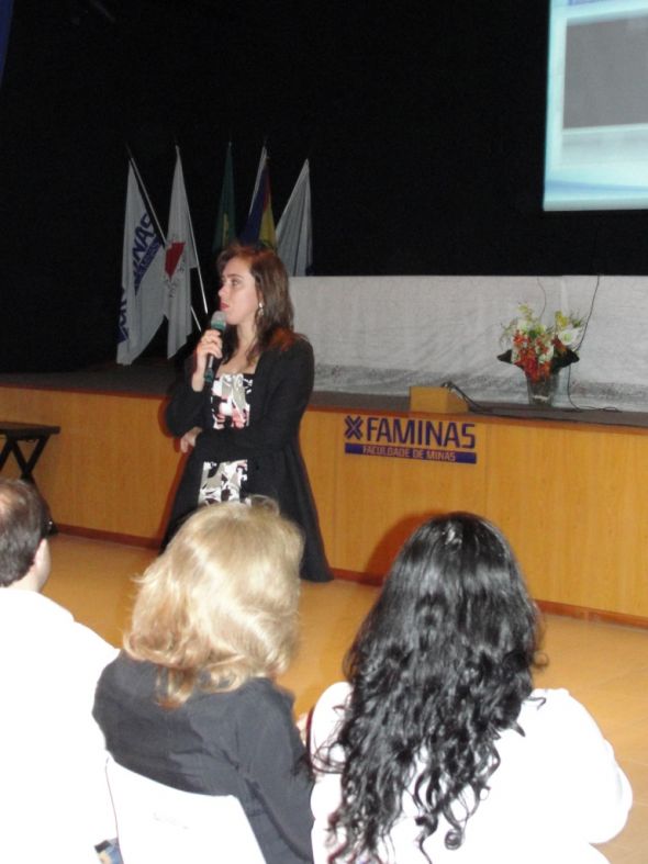 Roberta Gouvea deu início às atividades da aula inaugural