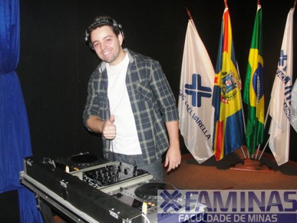 DJ Leandro Garcia animou os intervalos do evento
