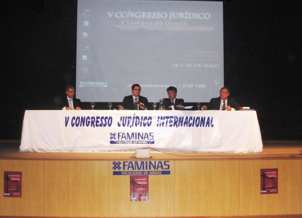 João debateu o tema com professores da instituição